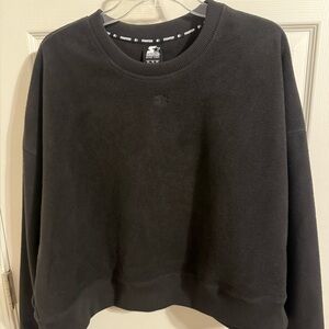 NWT STARTER Women's Black Crew Neck Sweater